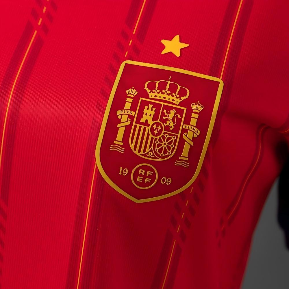Detalle del escudo bordado
